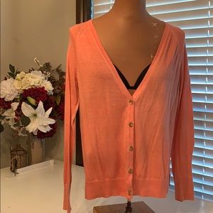 Coral colored Massimo cardigan